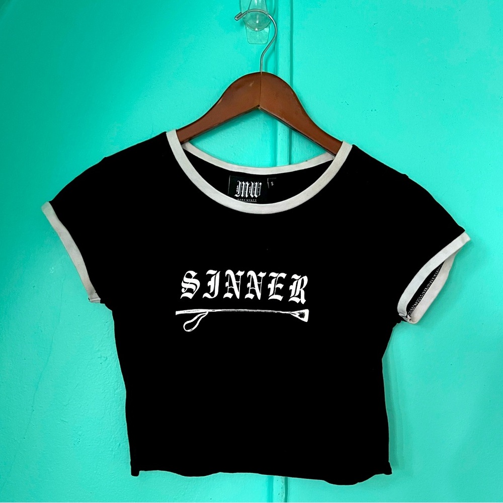 Mary Wyatt crop top